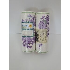 Springmaid Lilacs Wall Border 2 Rolls Pre-pasted Floral Purple 15ft x 6.785in